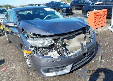 2016 Honda Civic Lx from USA, damaged, VIN 19XFC2F57GE071973